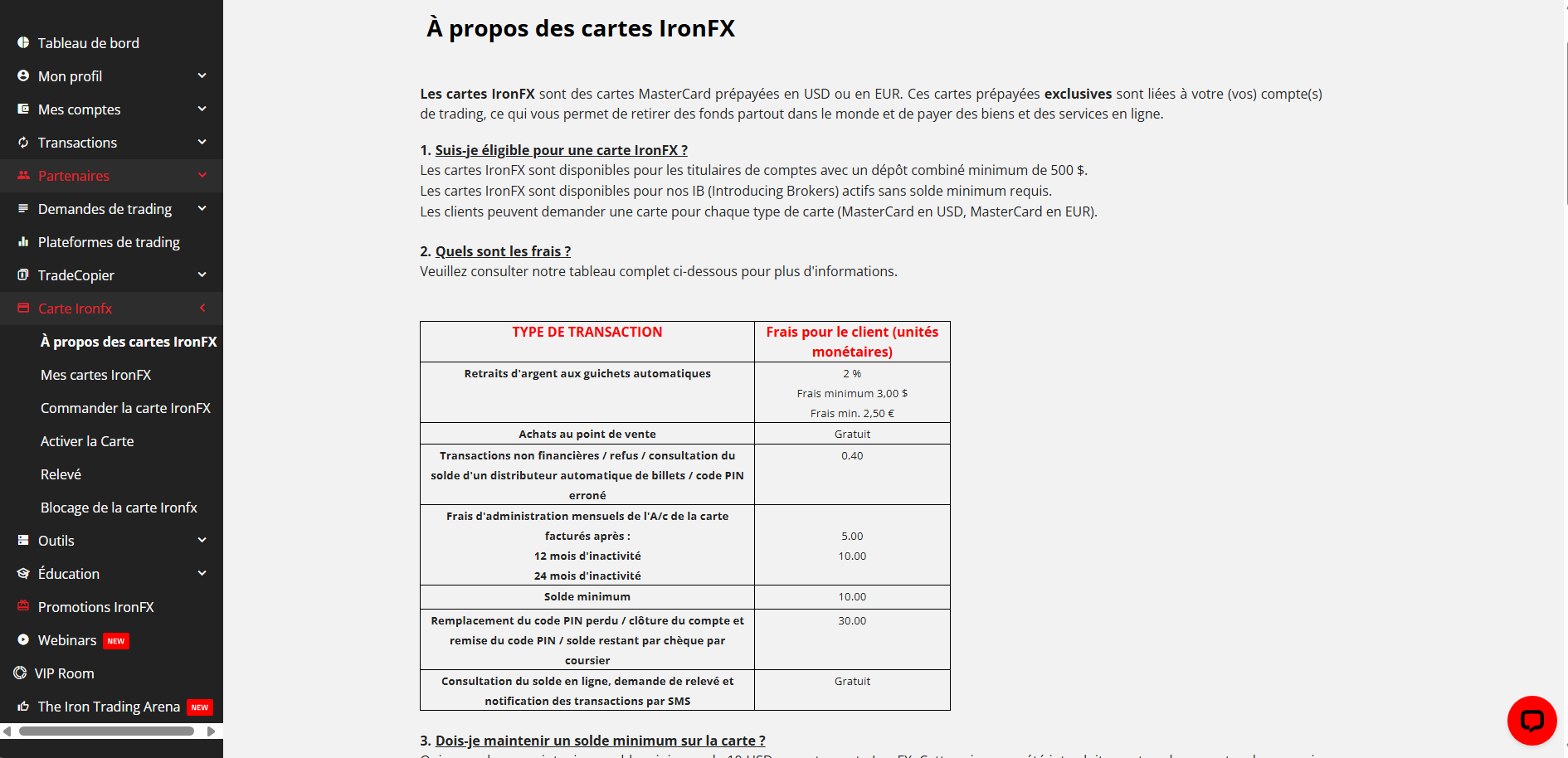Avis IRONFX 2025 : Test Complet & Analyse Comparatif des différents types de comptes de trading disponibles