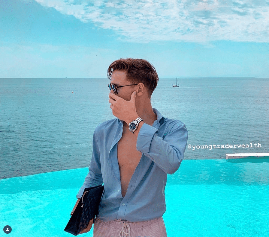 Elliot Hewitt fondateur Young Trader Wealth